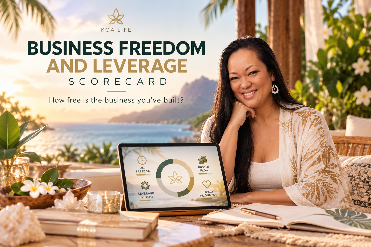 Business Freedom and Leverage Scorecard with Leimomi Axea Keliikuli